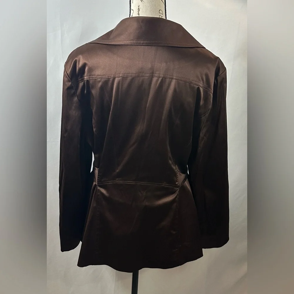 💜Harve Benard Quilted Brown Women's Jacket - Picture 4 of 10